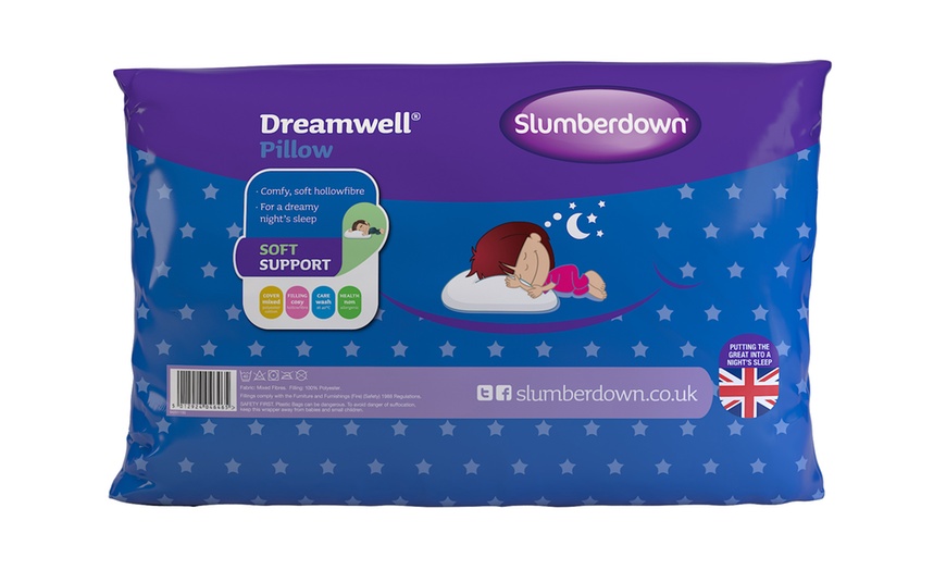 Image 2: Slumberdown Dreamwell Pillows