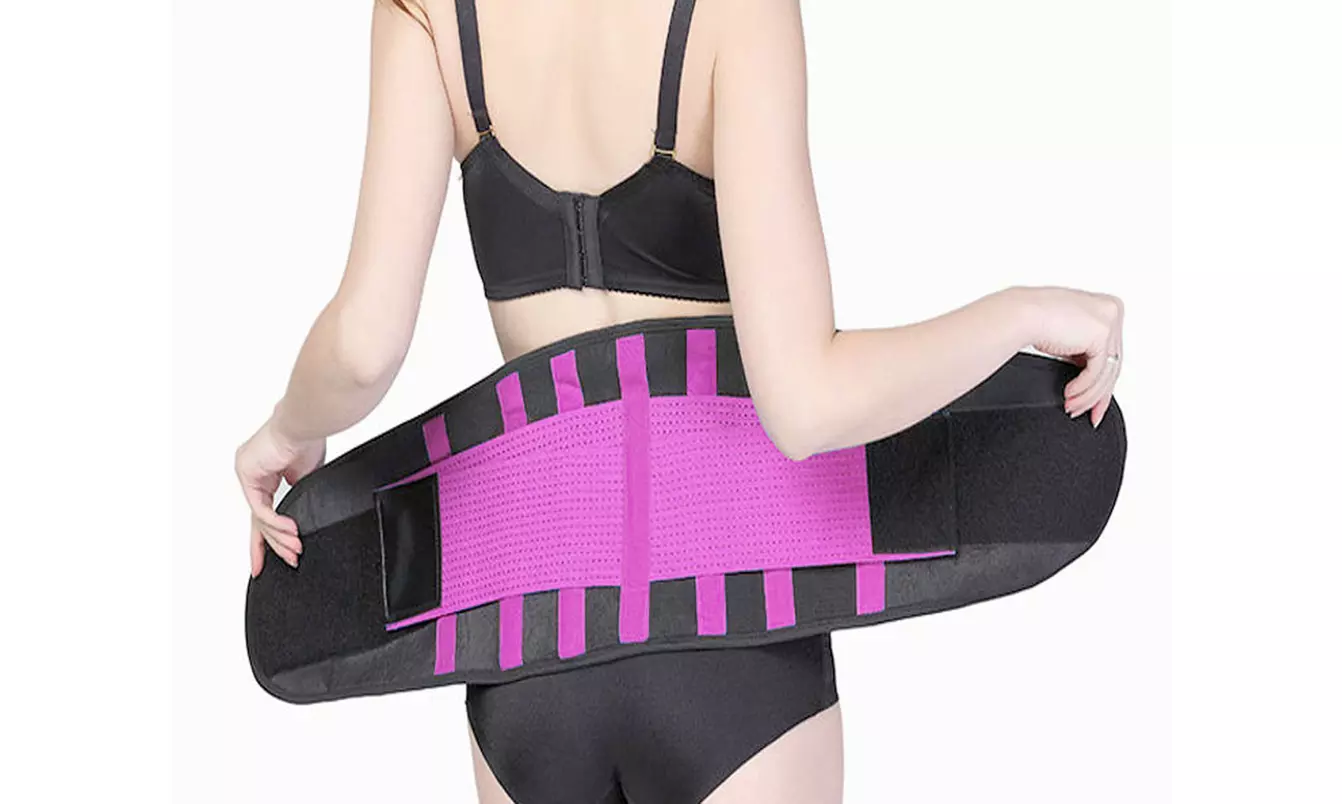 Pure Fit Adjustable Double Compression Waist Training Wrap - Second Medium