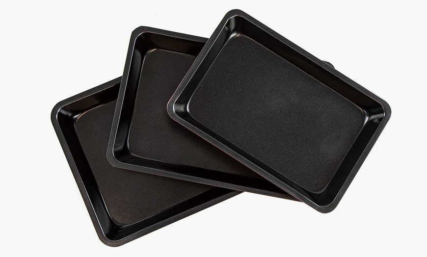 Image 9: ASAB Three-Piece Baking Tray Set