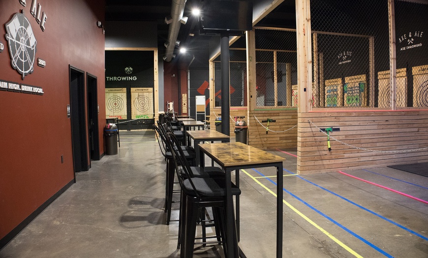 Image 4: Exciting Axe Throwing Experience for Two, Three, or Four People