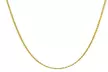 925 Sterling Silver 1 mm Rope‑Chain Necklace from Chamonix Jewelry – Silver, Gold or Rose in 6 Lengths - Second Medium