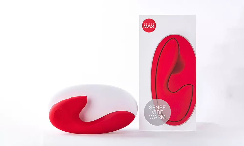SenseMax SenseVibe Warm G-Spot Vibrator with Carrying Case - Primary Image