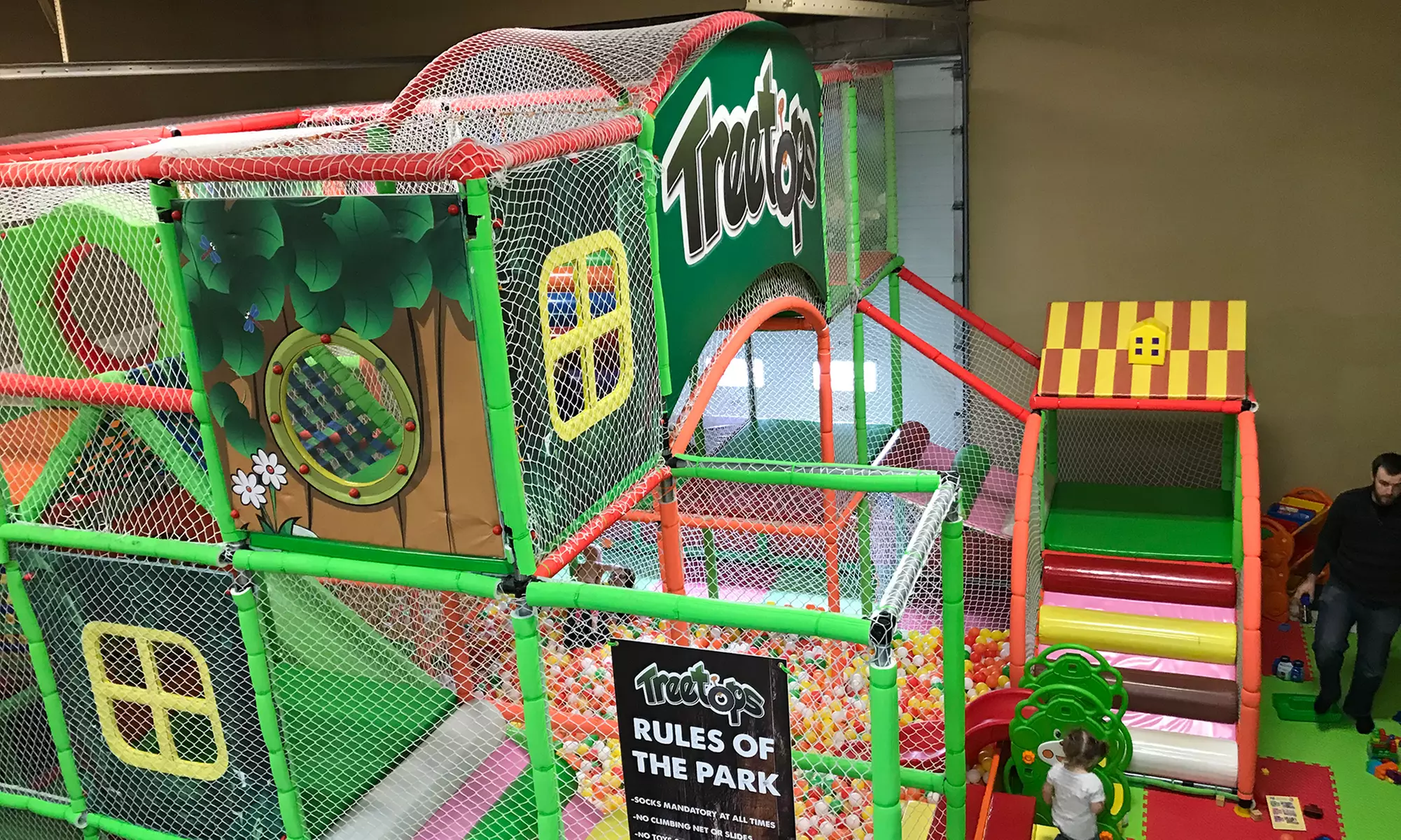 Two or Four Passes for One or Child's Haircut with an Optional Play Pass at Treetops Playground (Up to 48% Off) - Second Medium