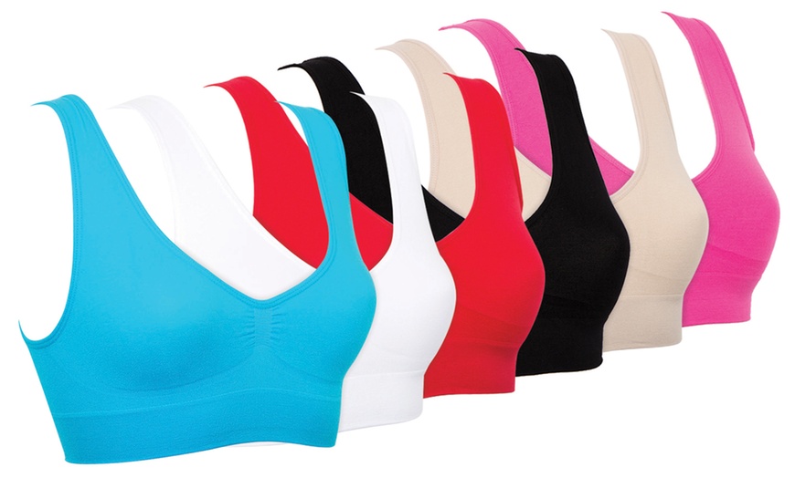 Image 3: Multi-Pack Comfort Bras

