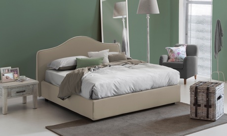 Letto matrimoniale design Sorrento disponibile in 2 misure, 3 colori, con o senza materasso in memory foam