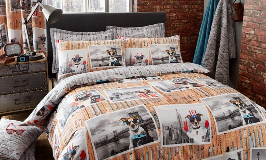 Image 8: Animal-Themed Duvet Cover Set