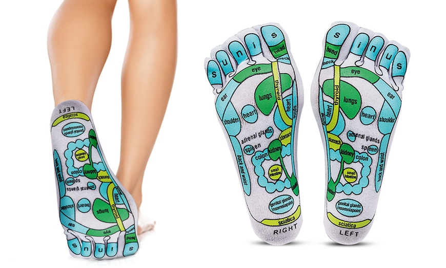 Image 1: Flo Reflexology Socks