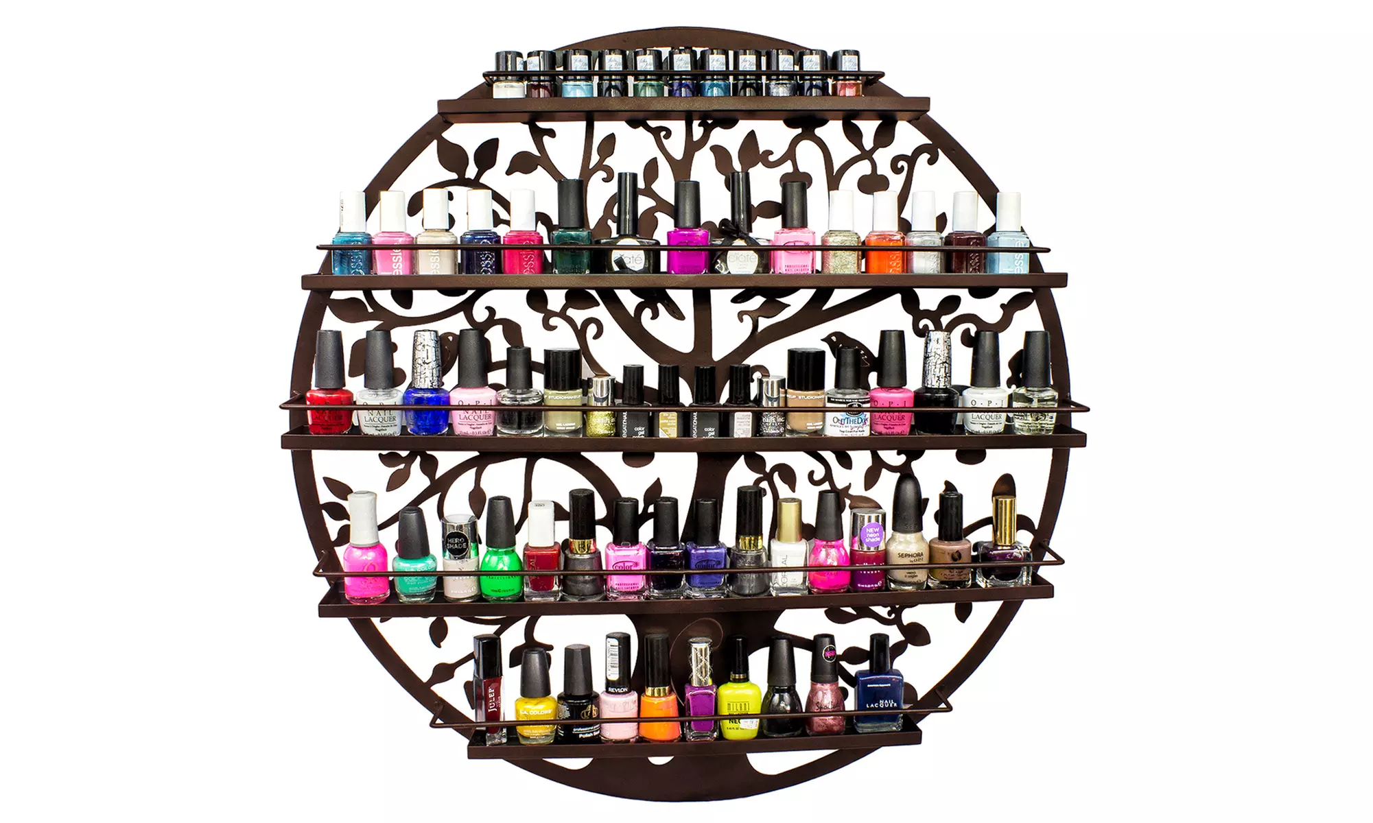 Sorbus 5-Tier Salon Nail Polish Rack Holder - Primary Image