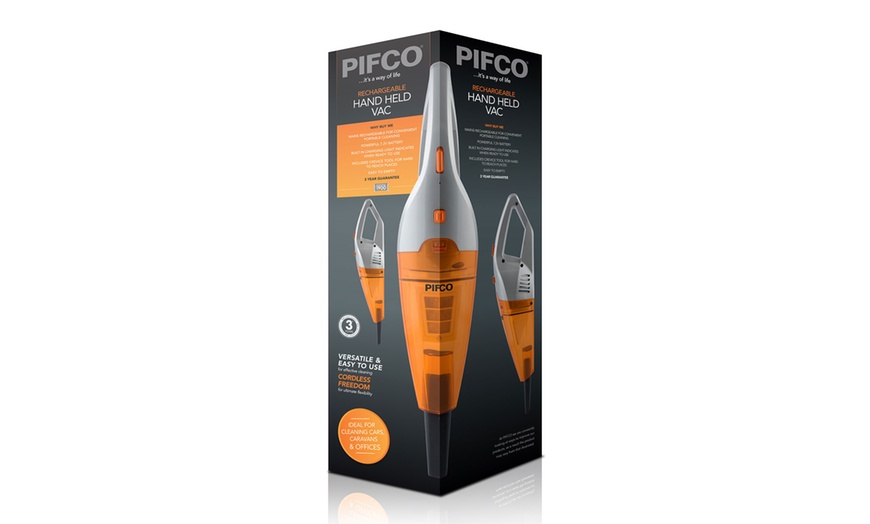 Image 9: Pifco Rechargeable Handheld Vacuum