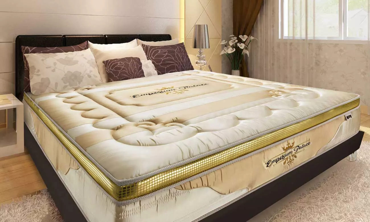 Matelas Emporium Palace avec lit et oreillers en option de la marque Sampur - Primary Image