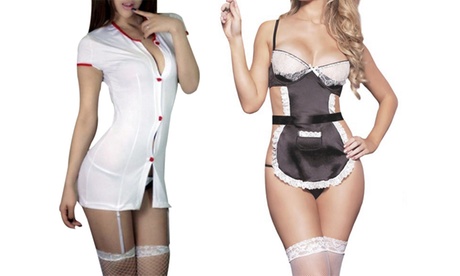 Abbigliamento sexy da donna disponibile in due modelli