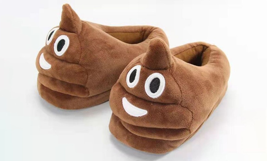 Image 2: Unisex Indoor Slippers - Brown