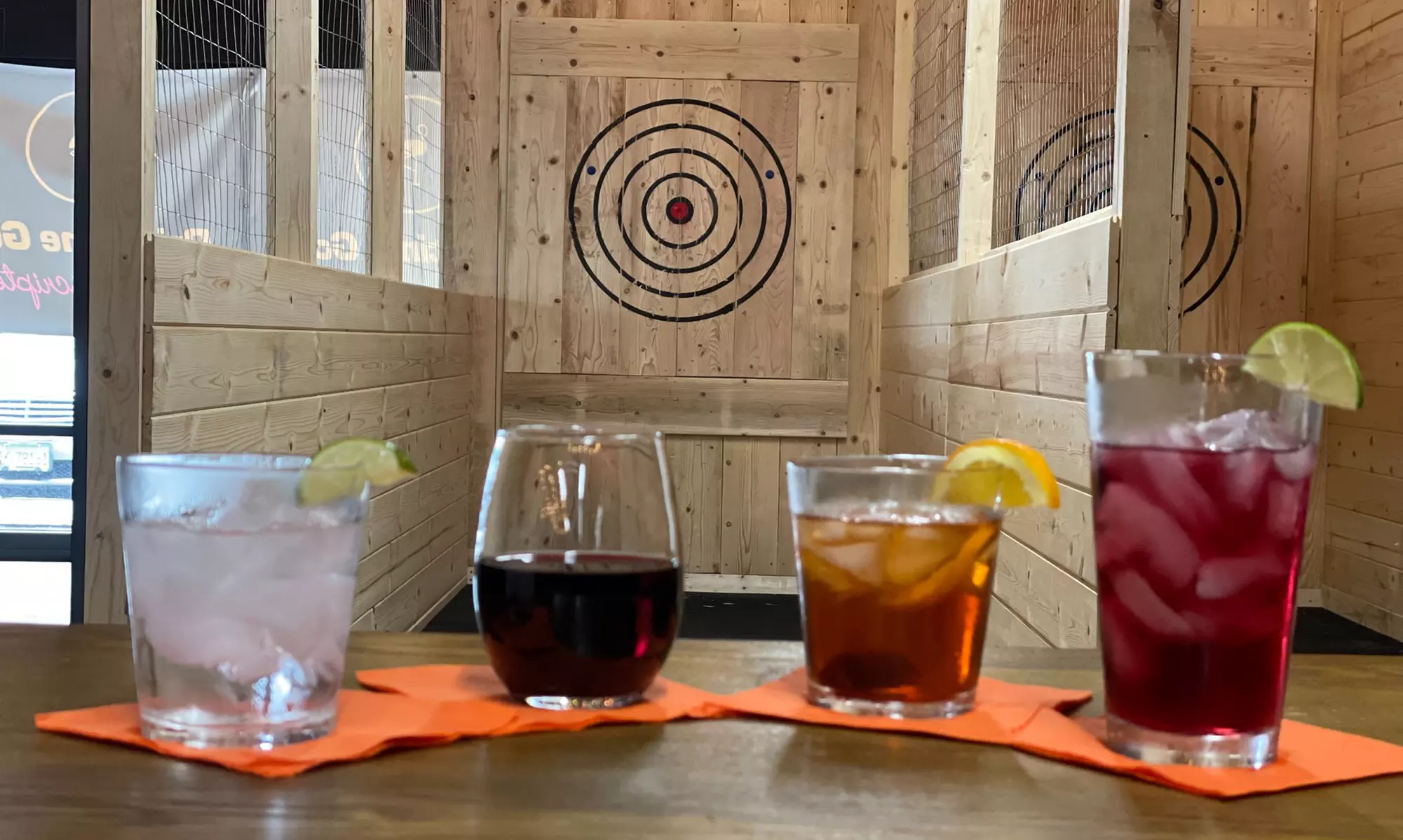 Up to 20% Off on One Hour of Axe Throwing Valid for 1-4 Players at DriveTime Golf - Primary Image