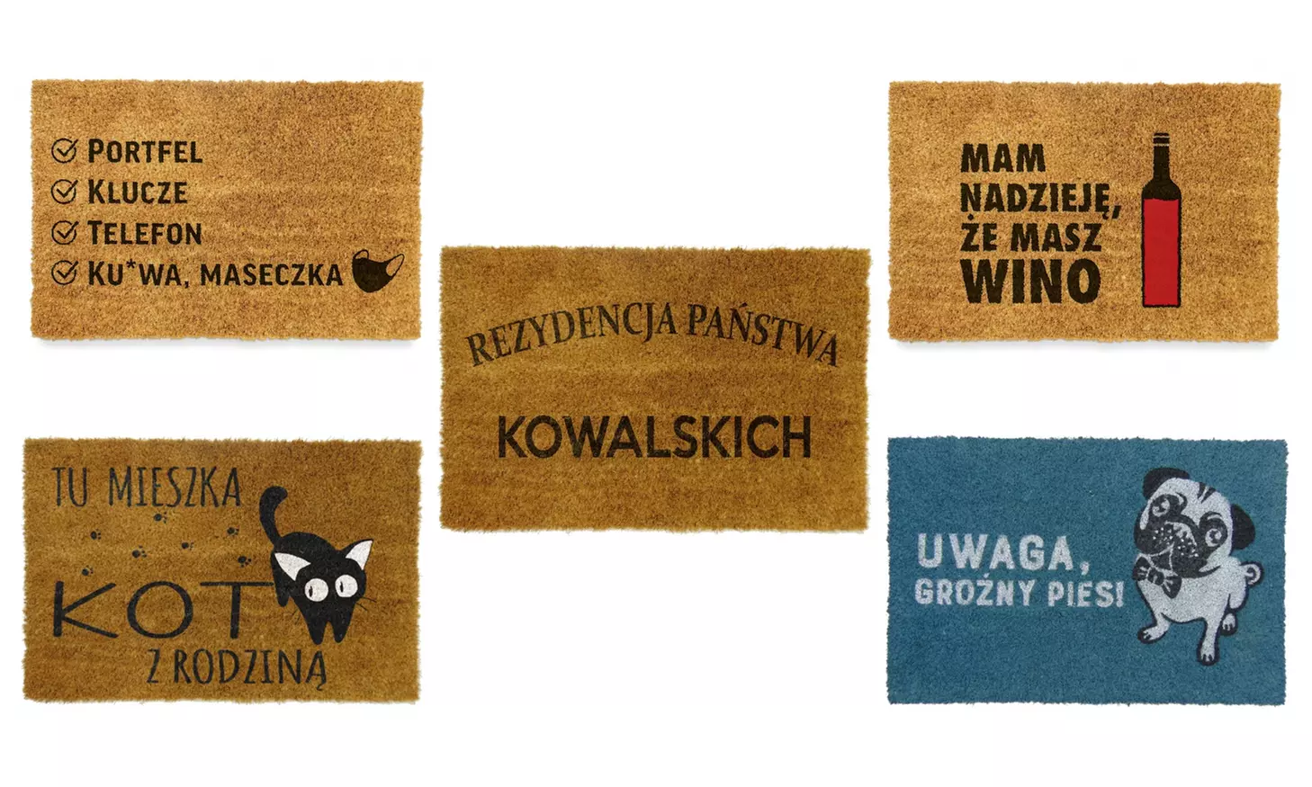 Wycieraczka do butów z grafiką, napisem (od 59,99 zł) i możliwością personalizacji (99,99 zł) z Wycieraczkowo.com - Primary Image