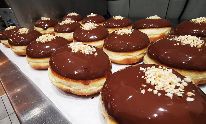 Image 2: Donuts with Drink at The Hot Donut