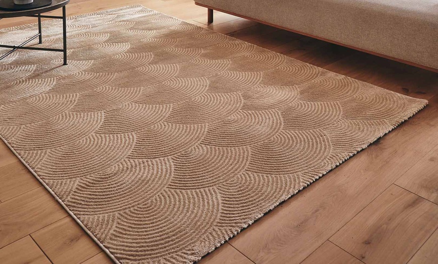 Image 26: Tapis de salon beige moderne 