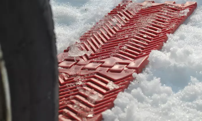 Folding Car Tire Traction Mats (2-Pack) - Primary Image