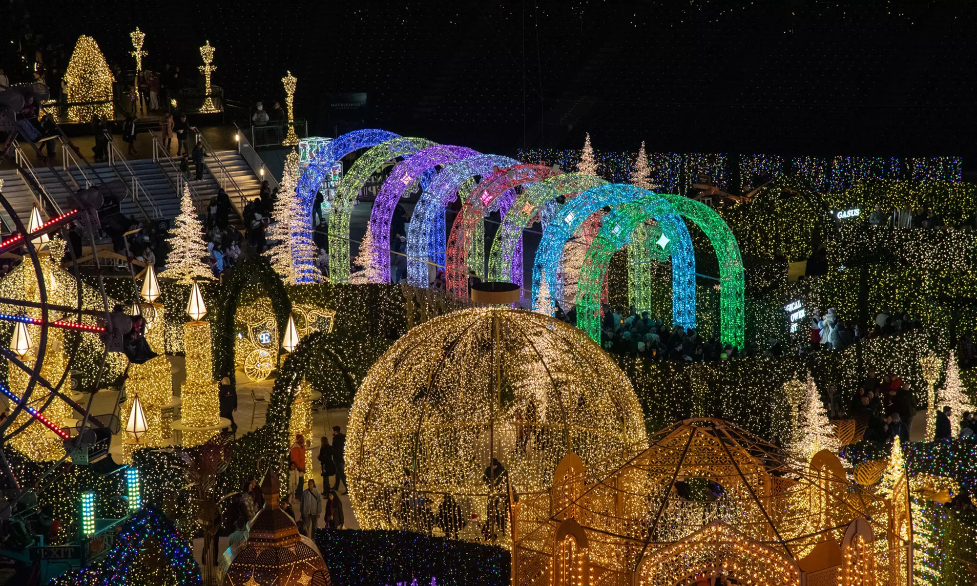 Experience Enchant Christmas Las Vegas: Explore the World's Largest Light Maze - Second Medium