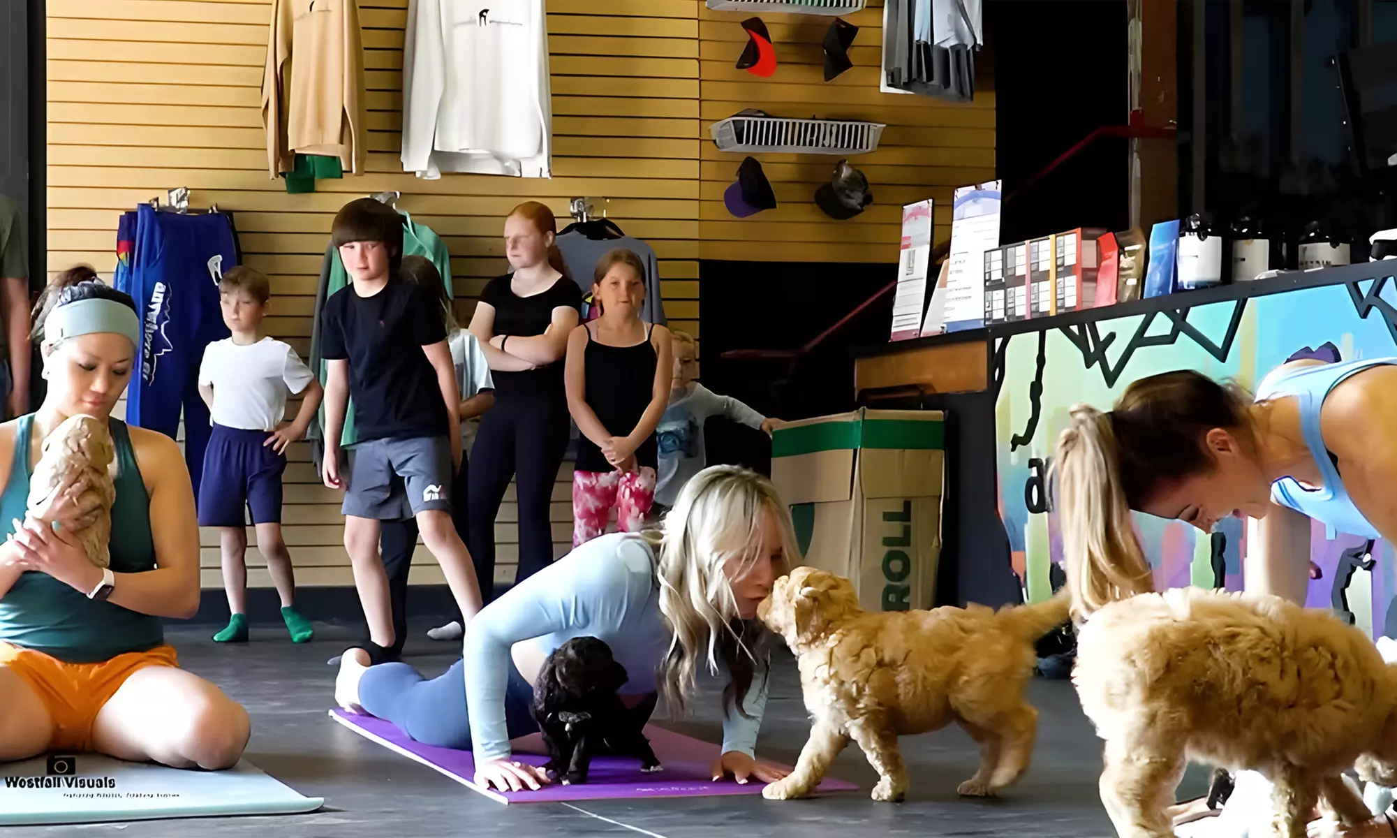 Enjoy with One, Three or, Seven Puppy Yoga Classes - 60 Min 