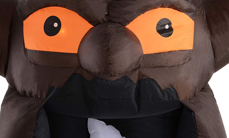 Image 6: HomCom Halloween Inflatable Tree with LED Lights