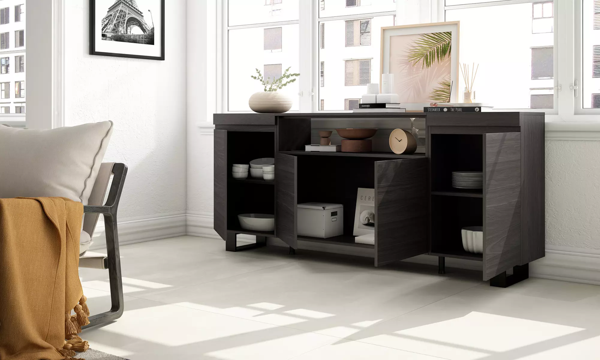 Sideboard mit großem Stauraum