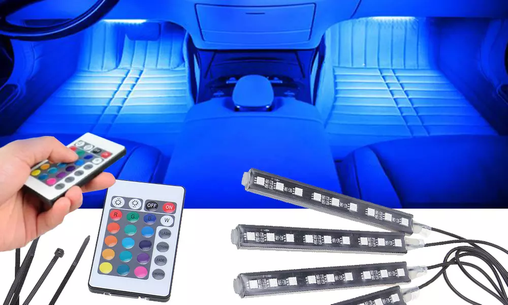 1x oder 2x Auto-Innenraum Ambient LED Beleuchtung - Primary Image