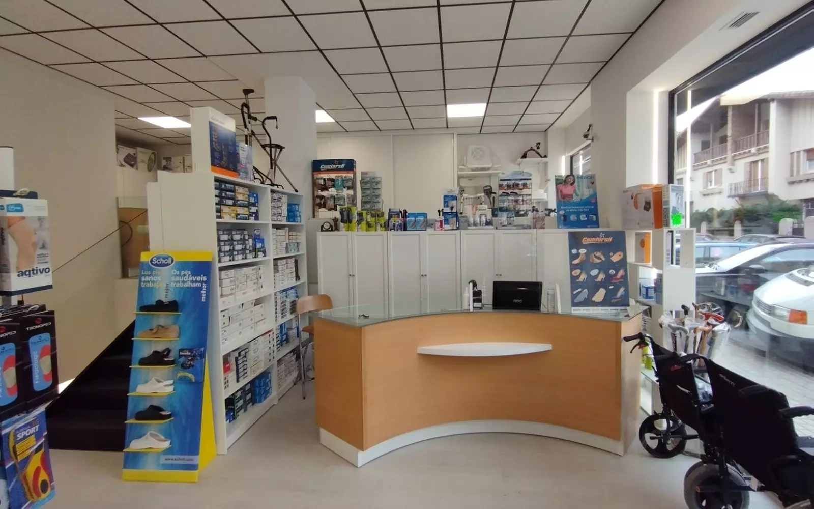 Estudio de la pisada en Centro Ortopédico de Pamplona Piñeiro