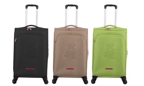 Valise cabine Teddy Bear de Lulu Castagnette, plusieurs coloris au choix