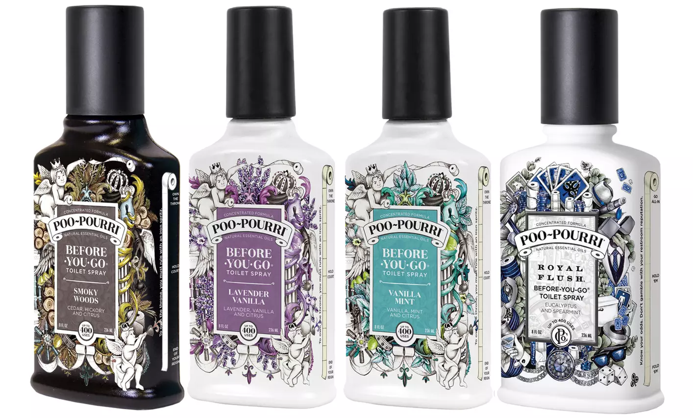 Poo~Pourri Before-You-Go Toilet Spray (8 Fl.Oz. Bottles) - Primary Image