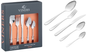  32-Piece Viners Chelsea Cutlery Set 