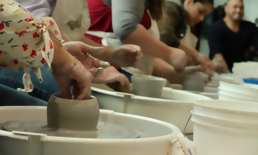 Image 2: Make a Mug on Pottery Wheels in 90 minutes for one or two