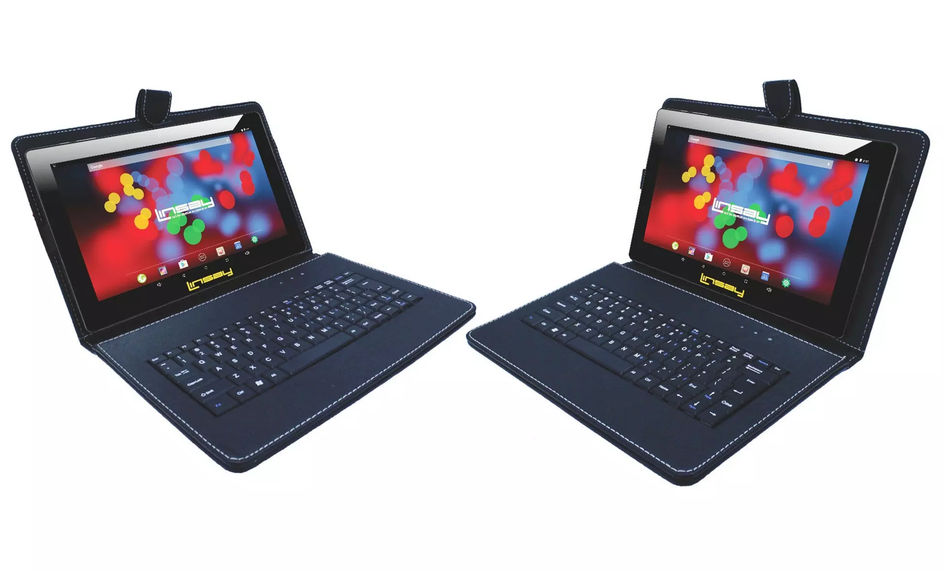 Linsay 10" 16GB Android 9.0 Tablet with Keyboard Case - Second Medium