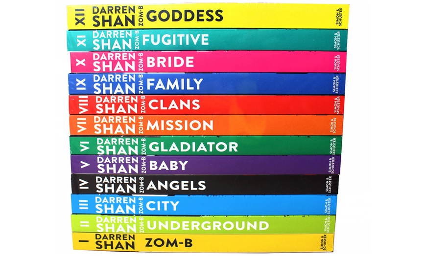 Image 4: 12 Darren Shan Zom-B Books