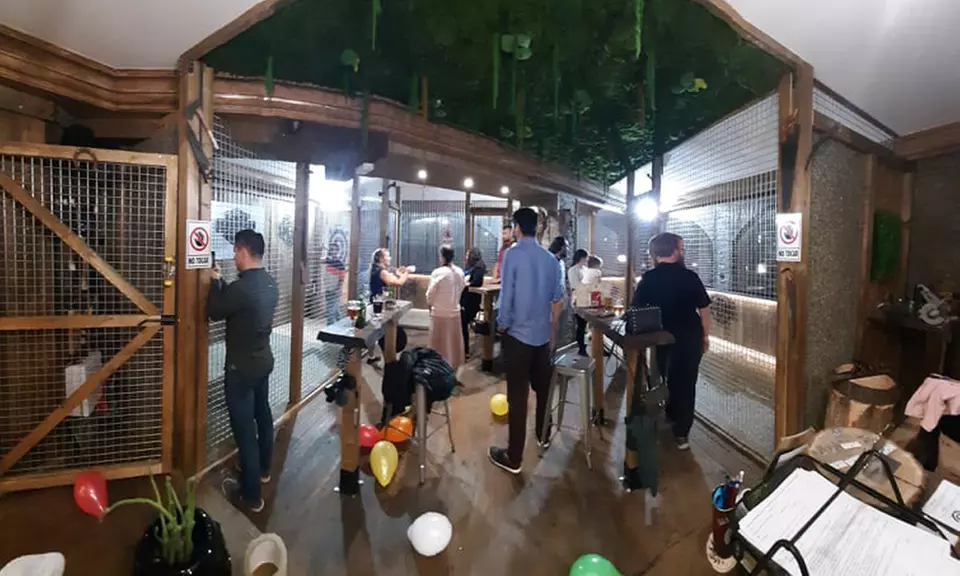 Sesión de 60 minutos de lanzamiento de hachas para 2 o 4 personas