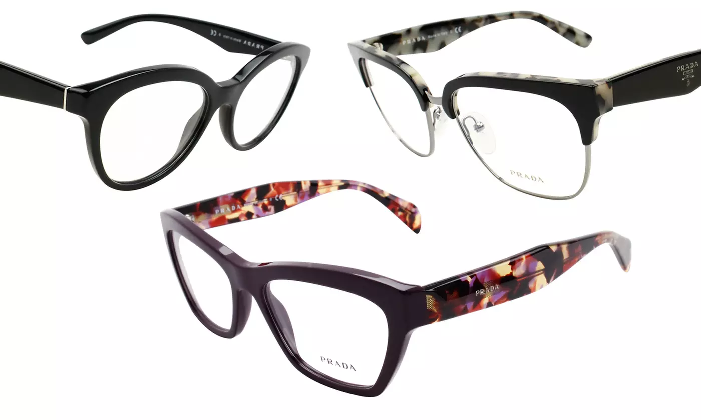 Prada Optical Frames for Men and Women. Multiple Styles Available. - Primary Image