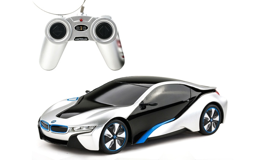 Image 1: BMW i8 RC Remote Radio Car