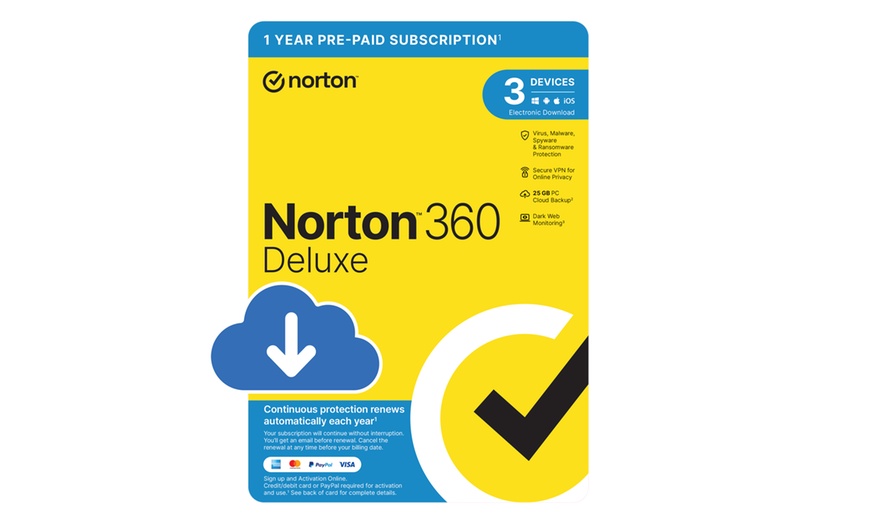 Image 3: Norton 360 Standard 360 Deluxe and 360 for gamers