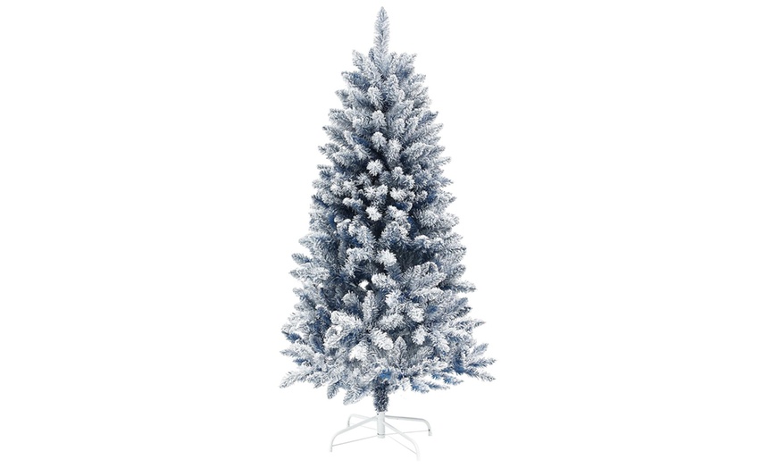 Image 2: 5ft Artificial Christmas Tree with Tips