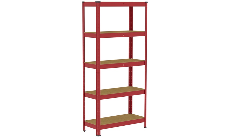 Image 19: Five-Tier Garage Storage Shelf