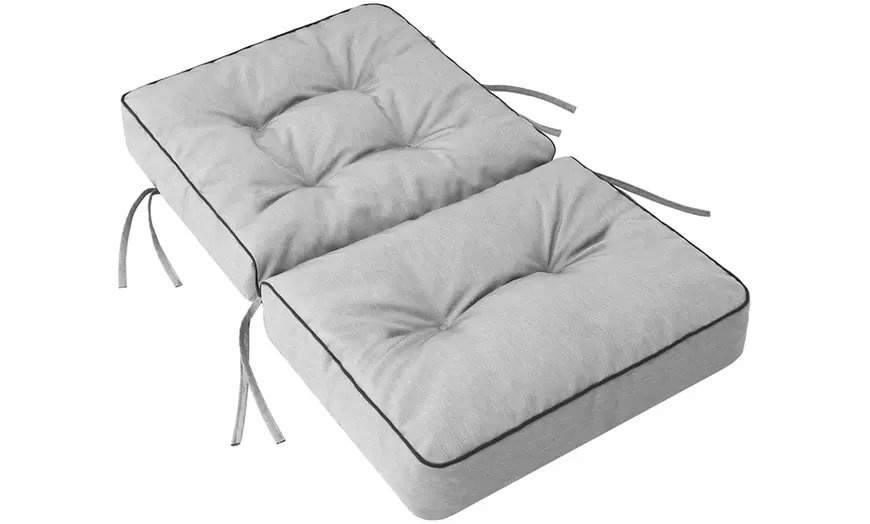 Image 11: 2-delige set tuinkussens
