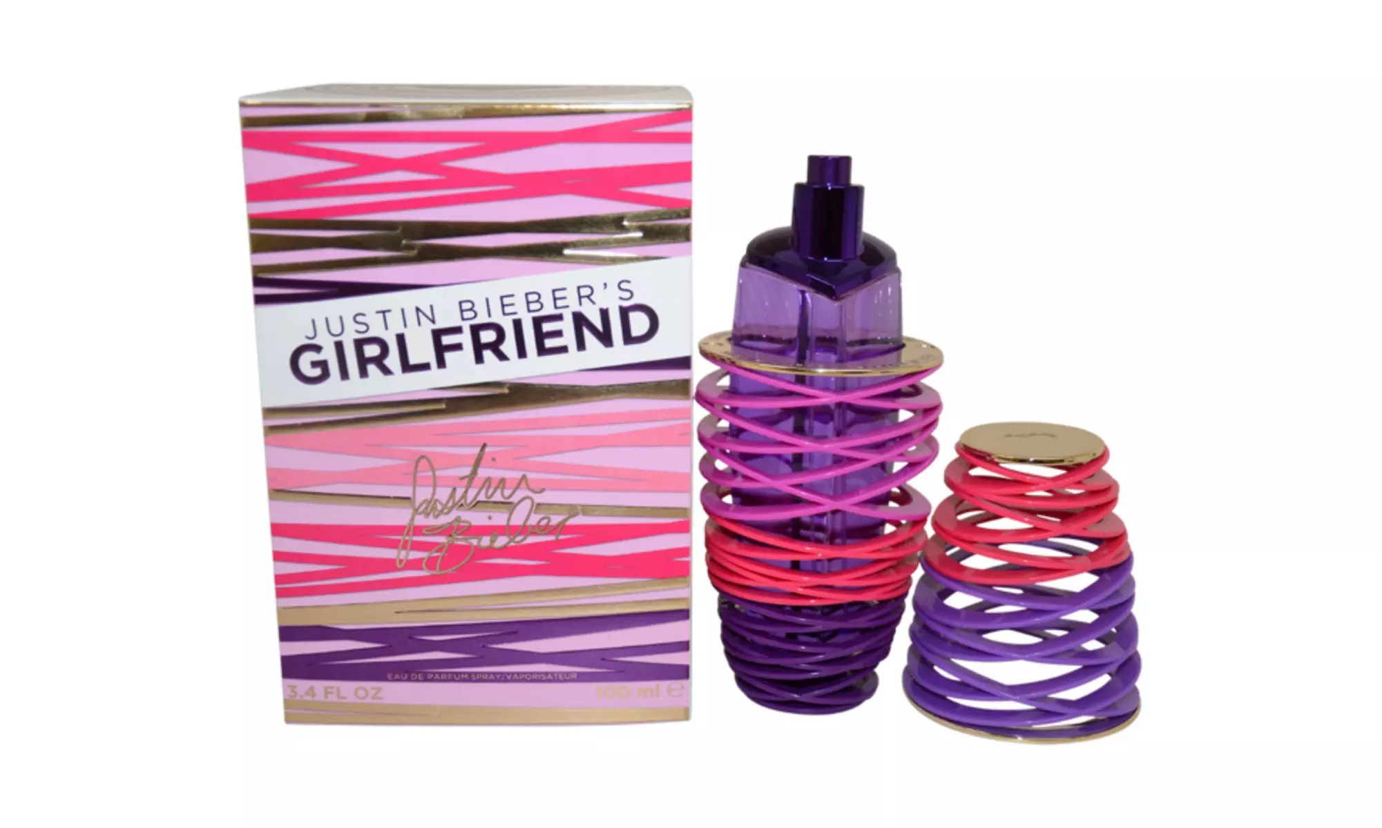 Justin Bieber's Girlfriend Eau de Parfum for Women (1.7 Fl. Oz. or 3.4 Fl. Oz.) - Primary Image
