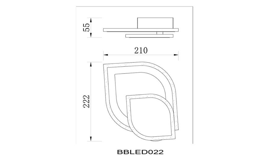 Image 10: Lampadari e plafoniere LED