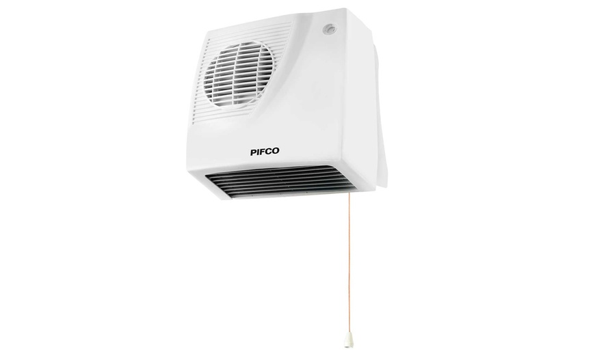 Image 2: Pifco Downflow Fan Heater