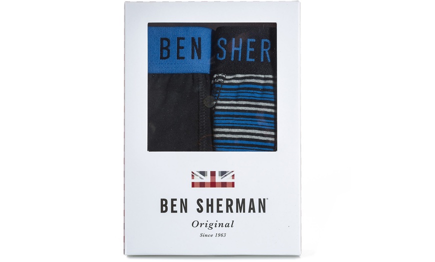 Image 7: Two-Pack Ben Sherman Boxer Shorts