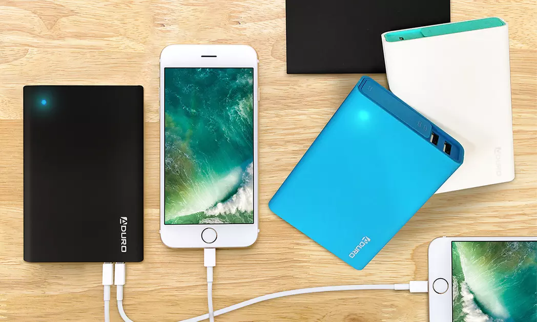 Aduro PowerUp 10,400mAh Dual USB Portable Power Bank with Smart Charge Technology - Primary Image