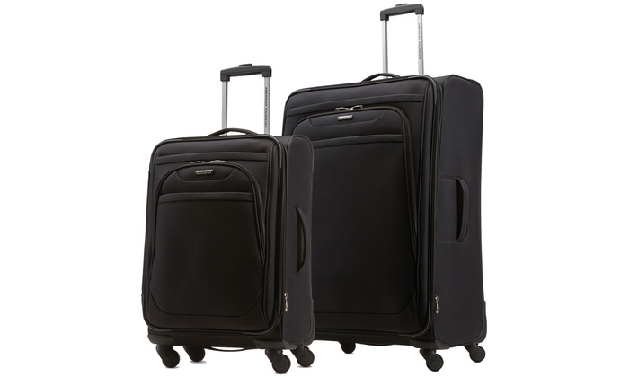 american tourister 2 wheel luggage