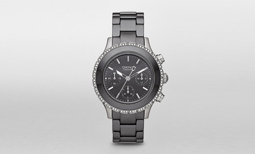 Image 8: DKNY Ladies' Chronograph Watch