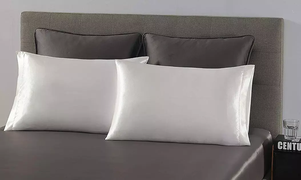  2-4 Pack Bridal Satin Hair Care Pillowcases Case for Hair Skin
