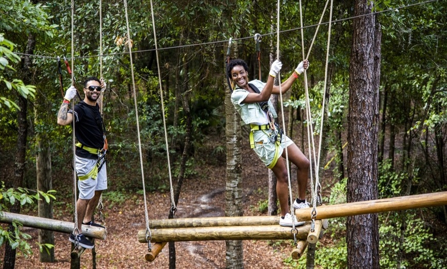 Image 10: Admission to Orlando's Most Thrilling Tree Top Obstacle Adventure