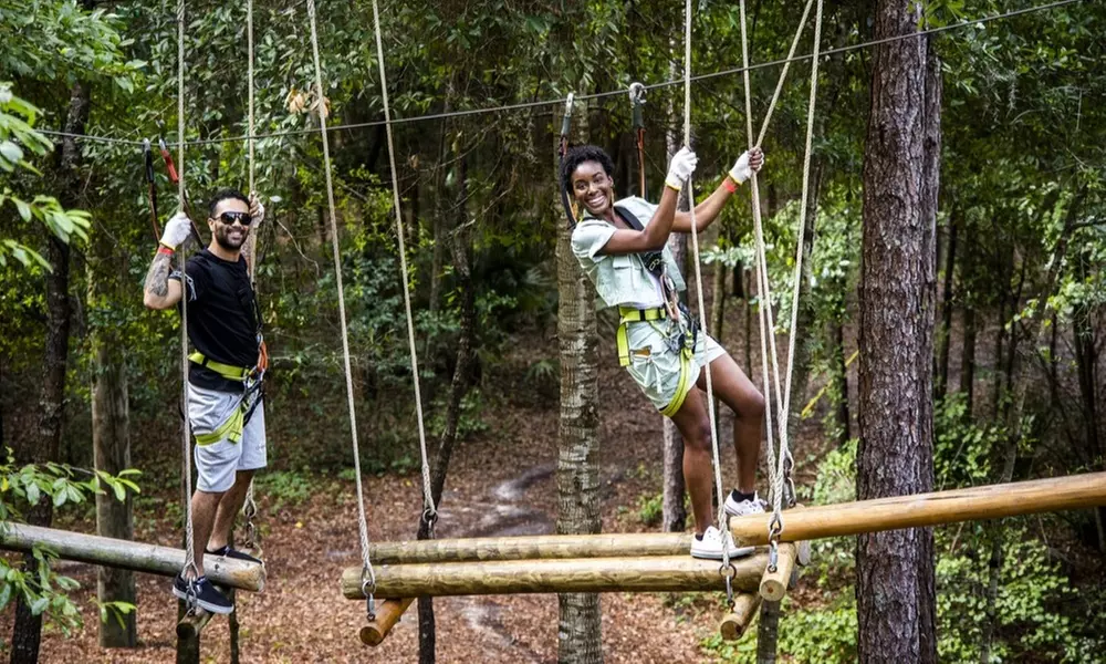 Admission to Orlando's Most Thrilling Tree Top Obstacle Adventure